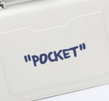 Off White Fashion Cross Body Graffiti Lettering Shoulder Bag