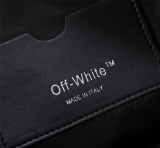 Off White Men's Casual Crossbody Bag Black Shoulder Bag Sizes:18*27*6CM