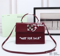Off White Fashion Cross Body Graffiti Lettering Shoulder Bag