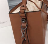 Off White Square Box Bag Fashion Classic Shoulder Bag Size:26*22*16CM