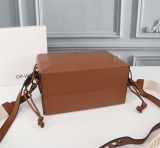 Off White Square Box Bag Fashion Classic Shoulder Bag Size:26*22*16CM