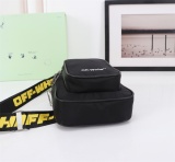 Off White Men's Casual Crossbody Bag Black Shoulder Bag Sizes:18*27*6CM