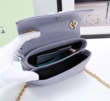 Off White Fashion Metal Arrow Handbag Women's Shoulder Bag Size:18*12*9CM