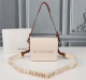 Off White Vintage Canvas Bag Classic Fashion Shoulder Bag Size18*15*5CM