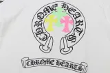 Chrome Hearts Colorful Cross Letter Flower Arm Horseshoe Zipper Sweater