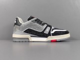 Louis Vuitton Trainer Fashion Low Casual Board Shoes Men Rhinestone Rendering Sneakers