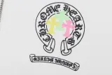Chrome Hearts Colorful Cross Letter Flower Arm Horseshoe Zipper Sweater