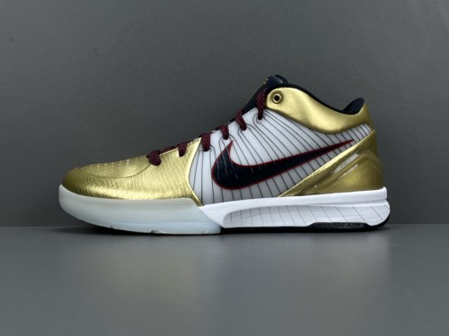 Nike ZOOM KOBE 4 Protro Gold Medal Men Basketball Sneakers Shoes