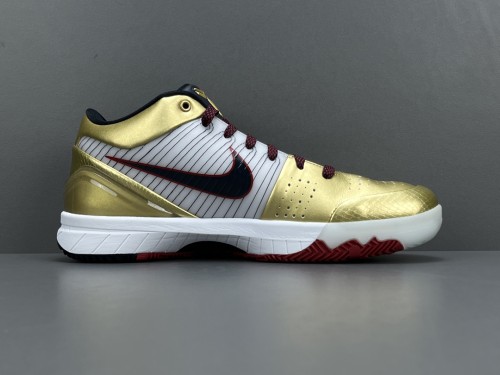 Nike ZOOM KOBE 4 Protro Gold Medal Men Basketball Sneakers Shoes