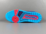 Louis Vuitton Trainer Fashion Low Casual Board Shoes Men Rhinestone Rendering Sneakers