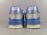 Louis Vuitton Trainer Fashion Low Casual Board Shoes Men Rhinestone Rendering Sneakers