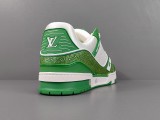 Louis Vuitton Trainer Fashion Low Casual Board Shoes Men Rhinestone Rendering Sneakers
