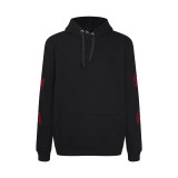 Chrome Hearts Red Character Double Arm Heavy Industry Embroidered Hoodie