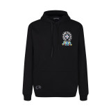 Chrome Hearts Fashion Colorful Cross Horseshoe Printed Hoodie