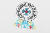 Chrome Hearts Fashion Colorful Cross Horseshoe Printed Hoodie