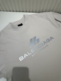 Balenciaga Fall Sport Series 3M Letter Reflective Short Sleeved T-shirt