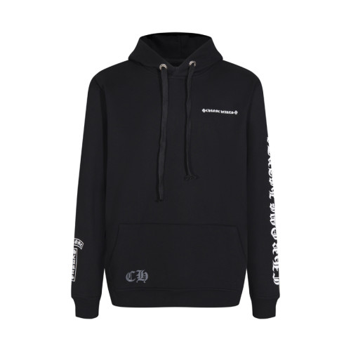 Chrome Hearts Unisex Classic Sanskrit Printed Hoodie