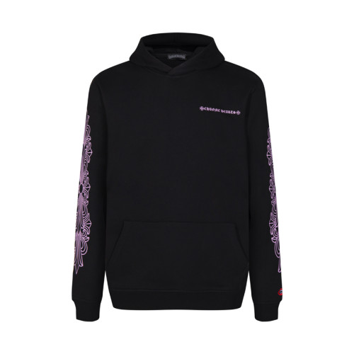 Chrome Hearts Couple Pink Sanskrit Printed Hoodie