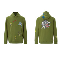 Chrome Hearts Mattyboy Graffiti Spider Web Casual Hoodie Sweater