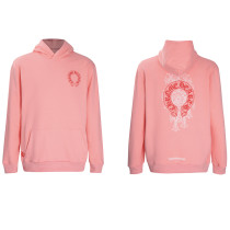 Chrome Hearts Foam Red Horseshoe Phantom Cross Casual Sweater