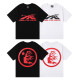 Hellstar Simple Fashion Printed Unisex T-shirt Casual Street Short Sleeve