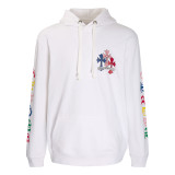 Chrome Hearts Unisex Pullover Cross Group Printed Hoodie