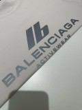 Balenciaga Fall Sport Series 3M Letter Reflective Short Sleeved T-shirt