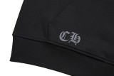 Chrome Hearts Unisex Pullover Cross Group Printed Hoodie