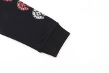 Chrome Hearts Unisex Classic Colorful Horseshoe Arm Hooded Zipper Hoodie