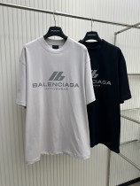 Balenciaga Fall Sport Series 3M Letter Reflective Short Sleeved T-shirt