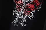 Chrome Hearts Foam Red Horseshoe Phantom Cross Zipper Hoodie