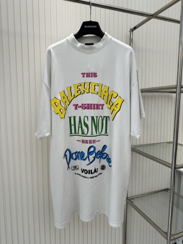 Balenciaga High Street Foam Letter Incomplete T-shirt