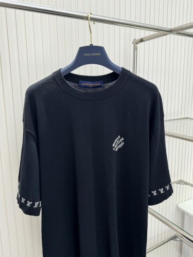 Louis Vuitton New Logo Jacquard Woolen Short Sleeves