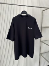 Balenciaga Classic Logo Letter Embroidered Short Sleeved T-shirt