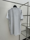Balenciaga Embroidery Reverse Letter Short Sleeves