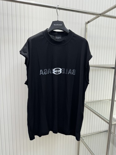 Balenciaga Classic Reversed Letter Double Loop Tank Top