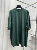 Balenciaga Classic Back Double Layer Embroidered Short Sleeves