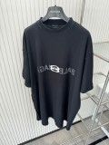 Balenciaga Reverse Letter Double Ring Cover Short Sleeve