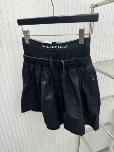 Balenciaga High Street Spliced Casual Shorts