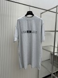 Balenciaga Embroidery Reverse Letter Short Sleeves