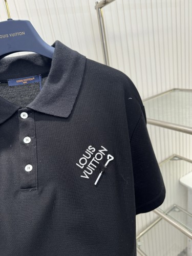 Louis Vuitton New Chest Pin Embroidered Polo Shirt
