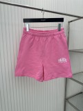 Balenciaga Cola Small Label Embroidered Shorts Casual Pants