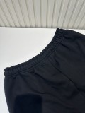 Balenciaga Cola Small Label Embroidered Shorts Casual Pants