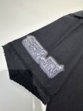 Balenciaga Classic Diamond Print Crack Damaged Washed Short Sleeved T-shirt