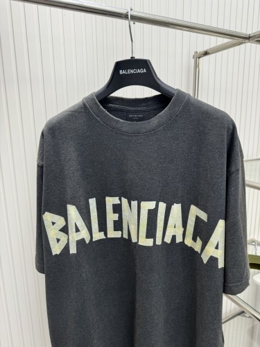 Balenciaga High Street Meiwen Paper Letter T-shirt