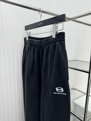 Balenciaga High Street Double Ring Damaged Leisure Pants
