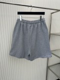 Balenciaga Cola Small Label Embroidered Shorts Casual Pants