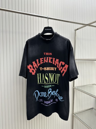 Balenciaga High Street Foam Letter Incomplete T-shirt