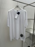 Dior Flocking Logo Embroidered Woolen Short Sleeves