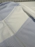 Dior Stripe Spliced Jacquard Dark Pattern Lightweight Ice Sunscreen Coat